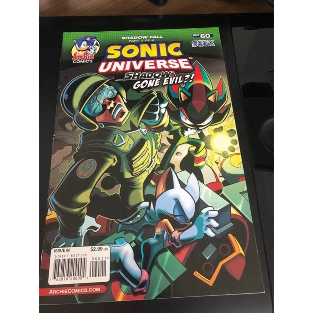 Sonic Universe # 60 / Shadow Fall Part Two / Cover A / Archie Publications FN